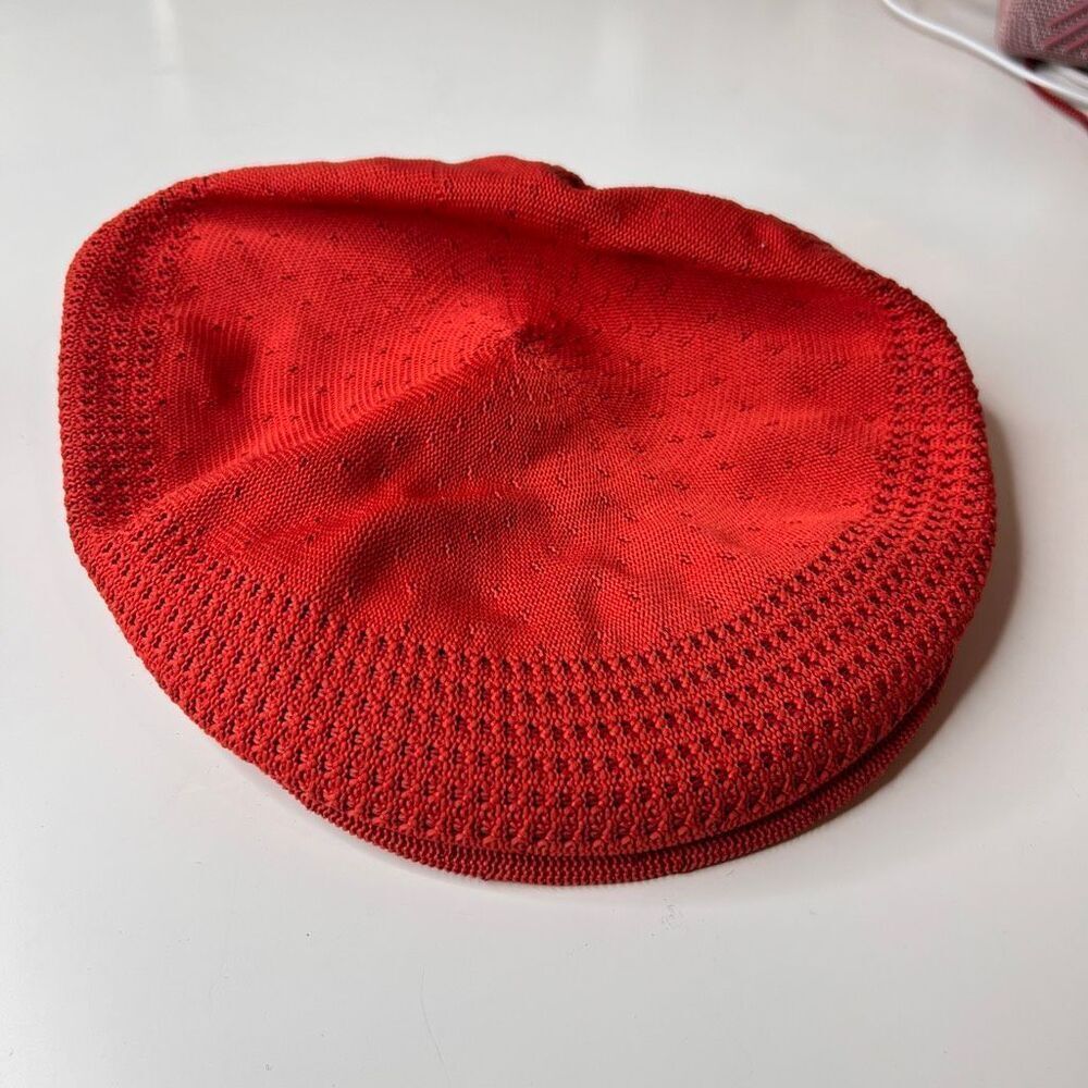 Epoch Tropic Ventair Hat Cap Red Size Large Cabbie Newsboy Golf Caddy
